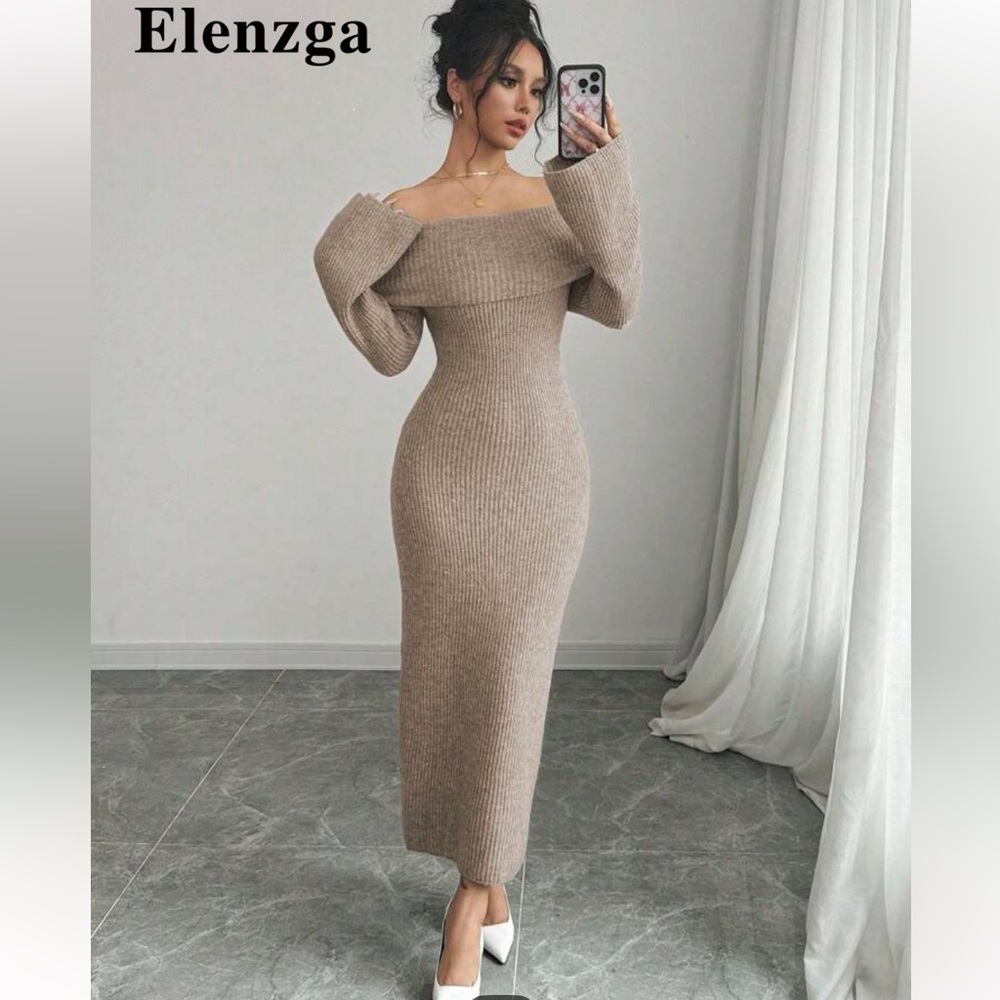 ❤️NWOT Off-Shoulder Sweater Dress